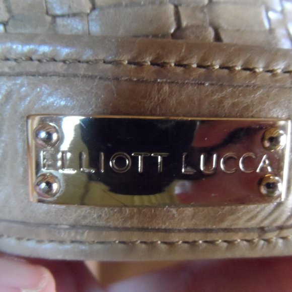 Elliott Lucca Tan Weaved Bag - Picture 3 of 10